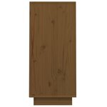 vidaXL Armoire console Marron miel 60x34x75 cm Bois de pin solide