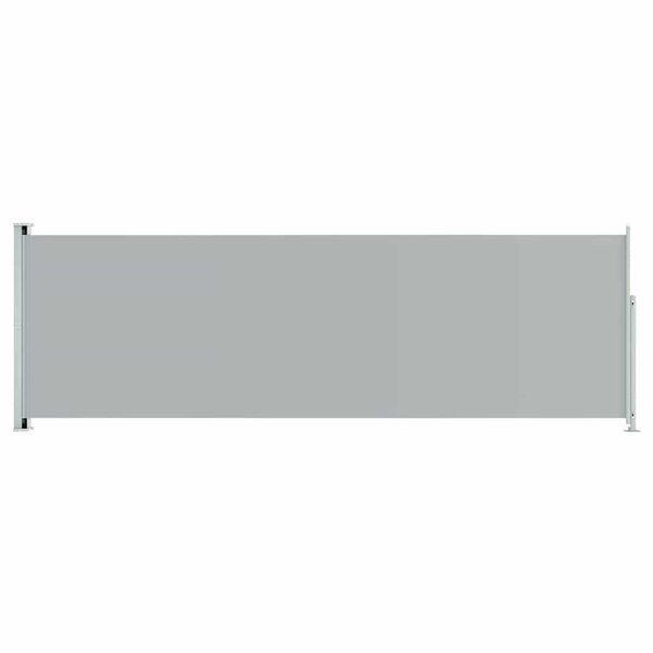 vidaXL Auvent latéral rétractable de patio 200x600 cm Gris