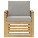 vidaXL Ensemble de canapés d'extérieur Polyester Blanc