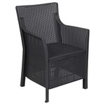 vidaXL Fauteuil Anthracite PP