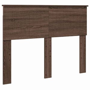 vidaXL Tête de lit Chêne brun 135 cm Bois d'ingénierie