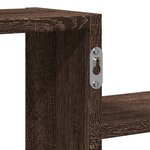 vidaXL Étagère murale chêne marron 104x15x49 cm bois d'ingénierie