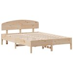 vidaXL Cadre de lit sans matelas 120x200 cm bois de pin massif