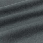 vidaXL Couvertures à jeter 6 Pièces Gris foncé 170 x 130 cm Toison