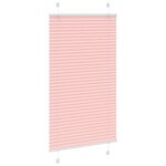 vidaXL Store plissé rose 70x100 cm largeur du tissu 69 4 cm polyester