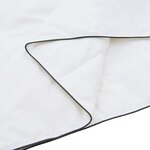 vidaXL Duvet d'hiver Blanc 140 x 220 cm Bas