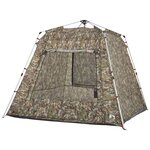 vidaXL Tente de pêche 4 personnes camouflage libération rapide