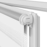 vidaXL Store 120x230 cm Blanc