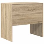 vidaXL Bureau Chêne sonoma 80 x 50 x 76 cm Bois d'ingénierie