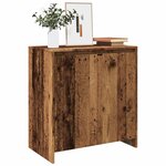 vidaXL Buffet vieux bois 70x41x75 cm bois d'ingénierie