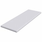 vidaXL Coussins de Matelas Blanc 80 x 200 cm
