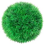 vidaXL Boules de buis artificielles avec lumières LED 4 Pièces vert 12 cm