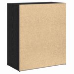 vidaXL Haut Armoire 2 Pièces Chêne noir 60 x 31 x 70 cm Bois d'ingénierie