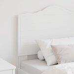vidaXL Tête de lit Blanc 90 cm Bois d'ingénierie