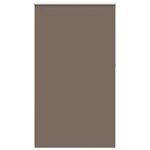 vidaXL Store enrouleur occultant café 125x210cm largeur du tissu