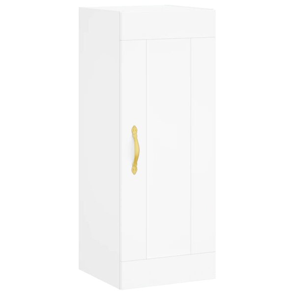 vidaXL Armoire murale blanc 34 5x34x90 cm bois d'ingénierie