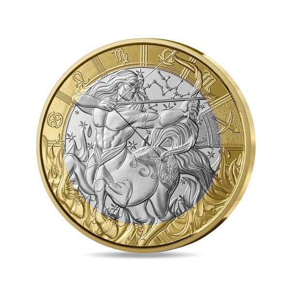 Signes astros - Sagittaire Monnaie de 5€ métal commun