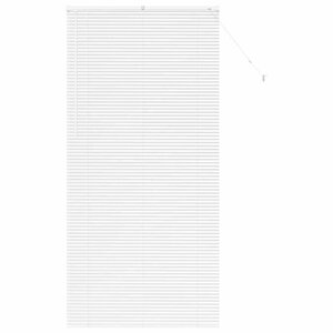 vidaXL Stores vénitiens Blanc 220 x 100 cm Aluminium