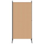 vidaXL Paravent à 2 panneaux Beige 175 x 180 cm Tissu