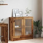 vidaXL Meuble vieux bois 82 5x30 5x80 cm bois d'ingénierie