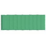 vidaXL Coussin de chaise longue vert 180x60x4 cm tissu oxford