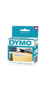 DYMO LabelWriter Boite de 1 rouleaux de 500 étiquettes d'adresse  54mm x 25mm
