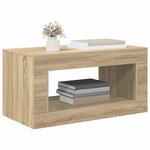 vidaXL Chêne Sonoma