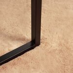 vidaXL Tapis en Fourrure Synthétique de Lapin Taupe 240 x 240 cm