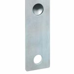 vidaXL Support de mât de drapeau Argent 15 x 3 cm Acier