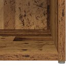 vidaXL Meuble TV 2 Pièces Marron 37 x 35 x 37 cm Bois d'ingénierie