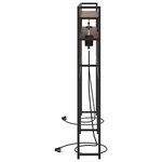 vidaXL Tête de lit de rangement Chêne marron 140 cm Bois d'ingénierie