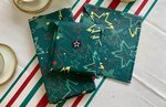 KIT 3 emballages cadeaux réutilisables - Collection Étoiles Vert