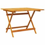 vidaXL Ensemble de salle à manger pour jardin 5 Pièces Marron