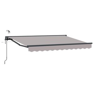 vidaXL Auvent rétractable électrique 3 x 2 5 m