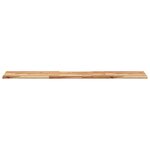 vidaXL Étagères flottantes 2 Pièces 140x30x2 cm acacia massif à l'huile