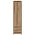 vidaXL Buffet haut chêne artisanal 29 5x34x119 5 cm bois d'ingénierie