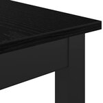 vidaXL Table de salle à manger / Table de repas Bois d'ingénierie