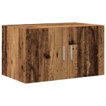 Meuble mural vidaXL en bois vieilli 70x42 5x40 cm en bois aggloméré