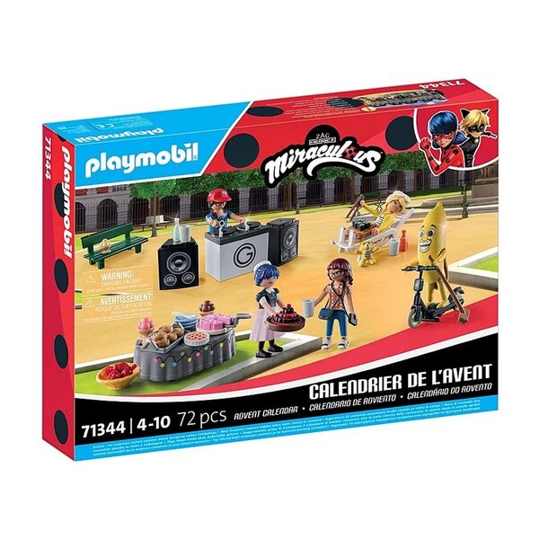 PLAYMOBIL 71344 - Miraculous Calendrier de l'Avent Pique-nique à Paris
