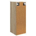 vidaXL Armoire Murale Chêne Sonoma 33 x 34 5 x 94 cm Bois d'ingénierie
