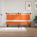 vidaXL Tête de lit suspendue Tissu en velours côtelé