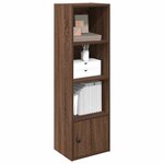 vidaXL Bibliothèque chêne marron 31x24x102 cm bois d'ingénierie