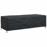 vidaXL Housse pour mobilier d'extérieur Noir 270 x 110 x 70 cm 420D