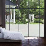vidaXL Film pour fenêtre dépoli gris 0 9x20 m PVC