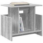 vidaXL Meuble TV Gris Sonoma 50 x 35 x 45 cm Bois d'ingénierie