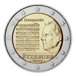 2 euros commémorative Luxembourg 2013 - Hymne national.