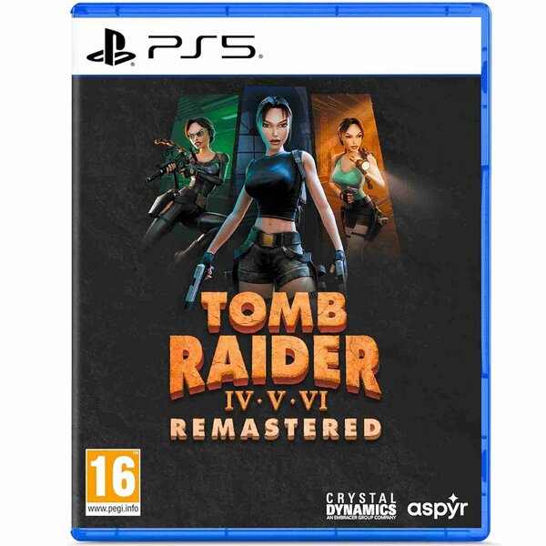 Jeu PS5 Tomb Raider IV VI Remastered Starring Lara Croft