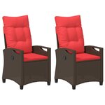 vidaXL Chaise de jardin acier