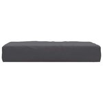 vidaXL Coussin de palette anthracite 60x60x9 5 cm tissu oxford