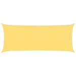 vidaXL Voile d'ombrage 160 g/m² Beige 2x4 5 m PEHD